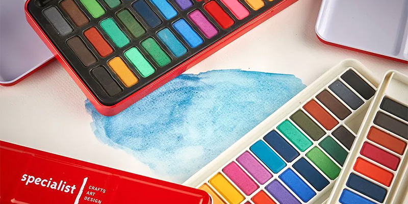 Watercolour Paints and Ancillaries