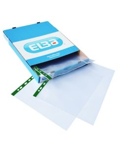 A4 Premium Punched Pockets Clear Pack 100