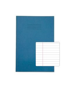Classic A4+ Copybooks 8mm+Margin 80 Page Box of 50 Blue