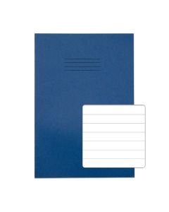 Classic A4 Copybook 12mm Ruled 80 Page Box of 50 Dark Blue