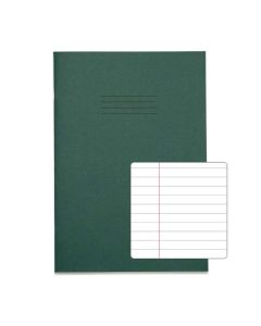 Classic A4+ Copybooks 8mm Ruled 40 Page Box of 100 Dark Green