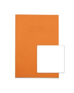 Classic A4 Copybook Plain 64 Page Box of 50 Orange