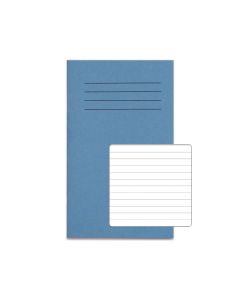 164 x 99mm Copybook 7mm Ruled 48 Pages Box of 100 Blue