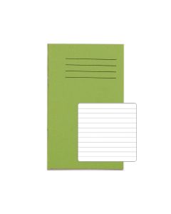 164 x 99mm Copybook 7mm Ruled 32 Pages Box of 100 Green