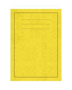 Classic Plus 9" x 7" Copybook 7mm Squared 80 Page Box of 50 Bright Yellow
