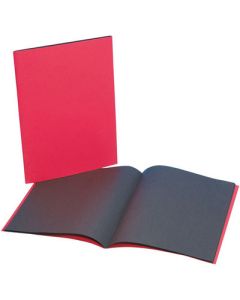 A4+ Scrapbook Black Pages Pack of 25