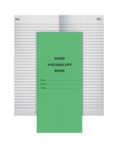 210 x 97mm Copybook Word/Vocabulary 72 Pages Pack of 40