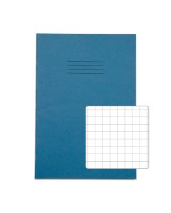 Classic A4 Copybook 10mm Squared 64 Page Box of 50 Light Blue