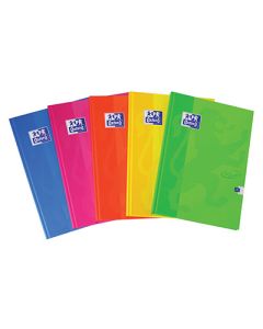 Oxford Touch Hard Cover Casebound Notebooks A4 Pack 5