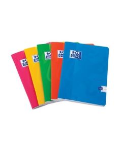 Oxford Touch Soft Cover Stapled Notebooks A5 Pack 5