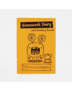 A5 Children's Primary Homework Diary and Reading Record Pack of 30