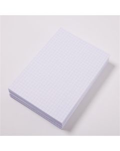 A4 Loose Leaf Paper Blue Squared 10mm Graph 1 Ream