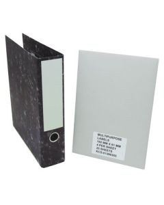 Lever Arch Spine Labels Printable White 100 Labels