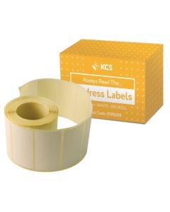 89 x 36mm White Address Labels Roll of 250