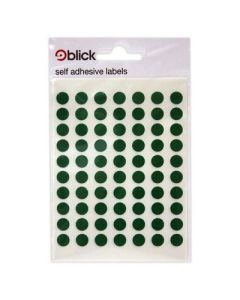 Self-Adhesive Dots Pack of 490 Green