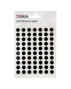 Self-Adhesive Dots Black Pack of 490