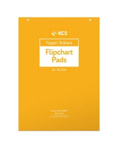 A1 KCS Plain Flipchart Pads Pack of 5