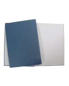 A5 8mm Ruled Hard Cover Manuscript Book Pack of 5