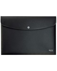 A4 Leitz Recycle Document Wallet Black