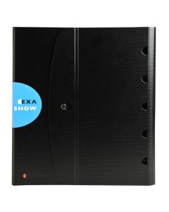 A4 Landscape Presentation Ring Binder Black