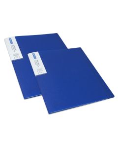 A4 Rapesco Germ- Savvy Flexible Display Books 40 Pockets Blue Pack of 2