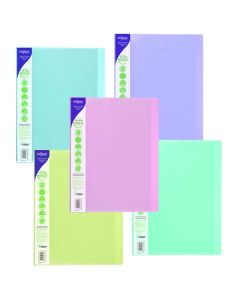 Snopake Reborn Display Books 24 Pockets Assorted Pack of 5