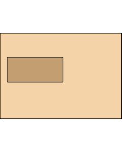 Manilla Envelopes Self Seal Window C5 80gsm Box 500