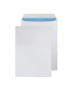 C4 White Envelopes Peel+Seal 110gsm Box of 250