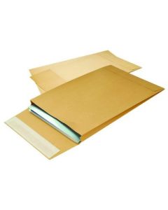 Gusset Envelopes Peel & Seal C4 Pack 125