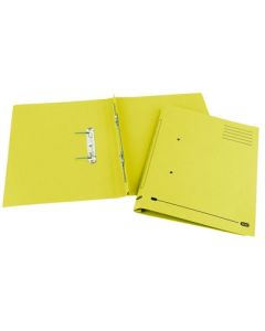 Transfer Spring Files Foolscap Yellow Pack 25