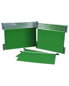A4 Suspension Files V Base Green Pack of  50