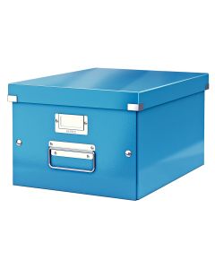 Storage Box Click & Store A4 Blue