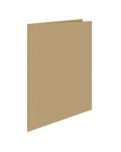 Square Cut Folders Foolscap Buff Pack 100