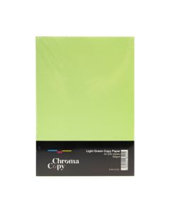 A4 Coloured Copier Card 160gsm Light Green 250 Sheets