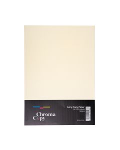 A4 Coloured Copier Card 160gsm Ivory 250 Sheets