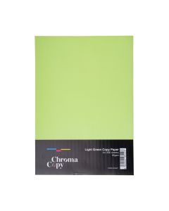 A4 Coloured Copier Paper 80gsm Light Green Box of 5 Reams