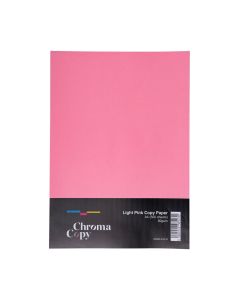 A4 Coloured Copier Paper 80gsm Light Pink Box of 5 reams