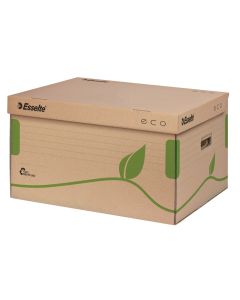 Eco Storage Box 345 x 242 x 439mm Brown Pack 10