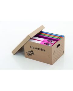 Archive Boxes Single Walled 250x330x400mm Pack 10