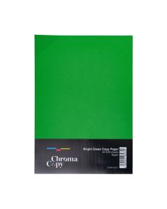 A4 Coloured Copier Paper 80gsm Bright Green Box 5 reams