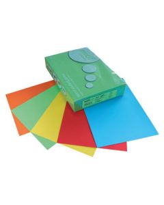 A4 Coloured Copier Card 160gsm Strong Colours Pack of 1000 Sheets