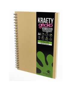A4 Portrait Krafty Artgecko Sketchbook Pack of 10