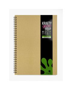 A3 Portrait Krafty Artgecko Wirebound Sketchbook