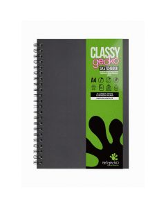 A4 Portrait Classy Artgecko Wirebound Sketchbook