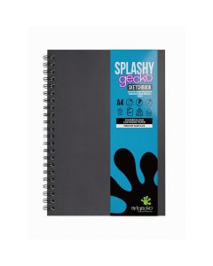 A4 Portrait Splashy Artgecko Sketchbook Pack of 10