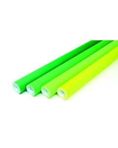1218mm x 15m Fadeless Poster Paper Roll Shades of Green Pack of 4