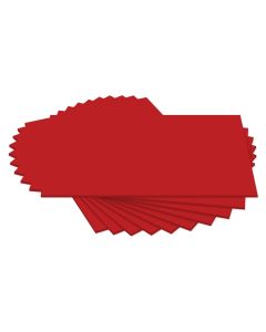 A4 Coloured Card Red Pack of 50