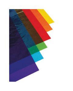 A4 Cellophane Sheets Assorted Colours Pack of 48