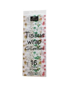 Festive Tissue Paper Assorted Pack of 16