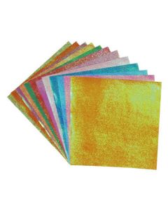 A4 Mixed Shimmering Paper Assorted Pack of 30
